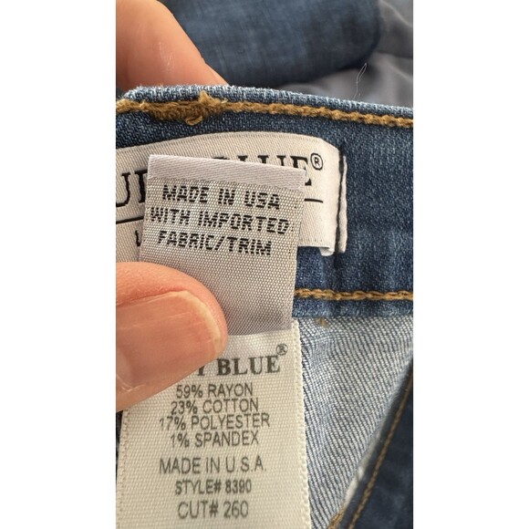 Judy Blue Style 8390 Stretch Skinny Jeans Mid-Wash Sculpting Demin Women's 11/30 - Picture 8 of 9